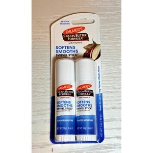 2 Pack of Palmers Cocoa Butter Formula Moisturizing Swivel Stick .5oz Sealed